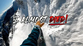 I ALMOST DIED! | Fernie Bound EPIII (Fernie Snowboarding)