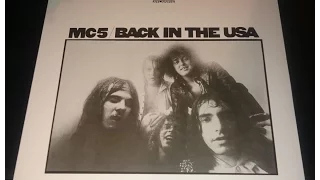 "BACK IN THE USA" MC5  ATLANTIC LP SD 8247 P.1970 USA