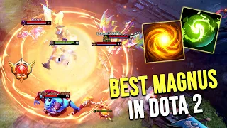 BEST MAGNUS in DOTA 2 - WHO IS HE?! - GRANDMASTER LEVEL