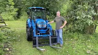 LS Tractor picking it up and brining it home