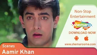 Best Aamir Khan scenes from Dil #1 - Madhuri Dixit  - Blockbuster 90's Romantic Comedy Movie
