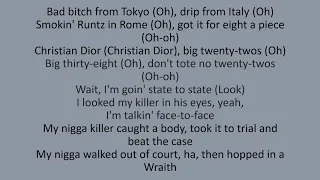 Pop Smoke - Bad bitch From Tokyo (lyrics)