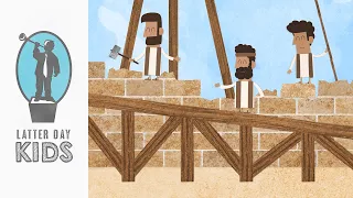 Nehemías reconstruye los muros de Jer | Lección animada de las Escrituras para niños