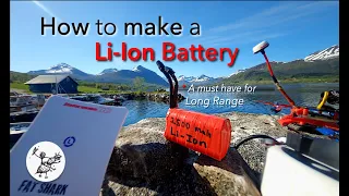 DIY Long-Range FPV Battery, using Li-Ion batteries to increase drone flight times! VTC5A 18650