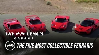 The Five Most Collectible Ferraris On One Track - Jay Leno’s Garage