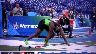 Kansas City Chiefs Chris Jones NFL Combine embarrassing moment