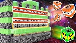 NEW OVERPOWERED CANNON vs PRESTONPLAYZ in Minecraft TNT WARS