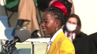 Youngest poet laureate from California reads at inauguration