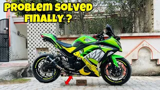 Ninja 300 Ground Clearance Problem Solved