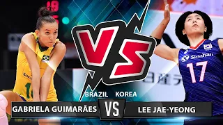 ✅Gabriela Guimarães vs Lee Jae-yeong✅ | Who is the Best for you ? | Brazil vs Korea | WC 2019 | HD |