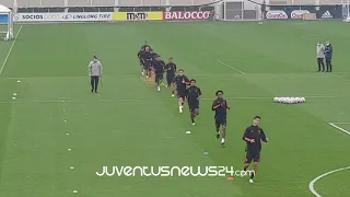 ALLENAMENTO JUVENTUS PRE FERENCVAROS: seduta alla vigilia di Champions