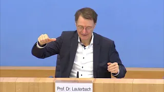 Bundesgesundheitsminister Prof. Karl Lauterbach zum Pandemie-Herbst am 17.06.2022