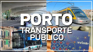 ➡️ o transporte público do PORTO e como sair do aeroporto 🇵🇹 #249