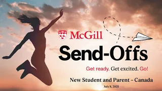 McGill Virtual Send Offs New Student & Parent (Canada)