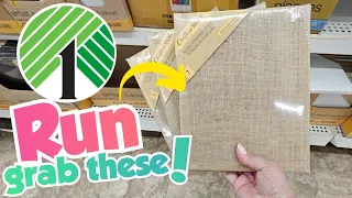 AMAZING DIY Crafts Using Dollar Tree Burlap Canvases