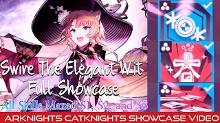 Arknights: I Maxed out Swire The Elegant Wit for Your Entertainment (Feline Only)