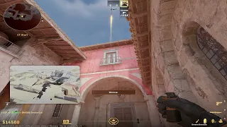 CS2 Inferno quick deep banana smoke