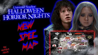 BRAND NEW HALLOWEEN HORROR NIGHTS 2023 Speculation Map Recap