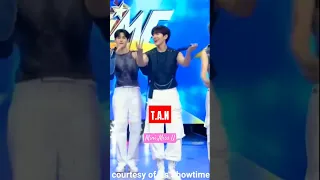 Kpop T.A.N. dancing Mini Miss U #itsshowtime #kpop #viral #shorts #trending