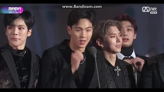 MONSTA X WINS BEST CONCERT PERFORMER MAMA 2017 IN JAPAN