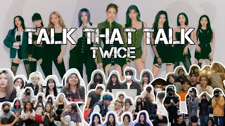 Twice - Talk That Talk MV | Reaction Mashup