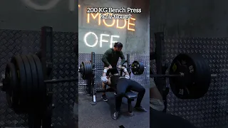 200 KG Bench Press Transformation!