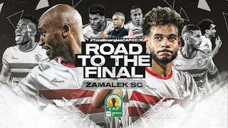 ⚪️ Zamalek SC's Road to the 2023/24 #TotalEnergiesCAFCC Finals