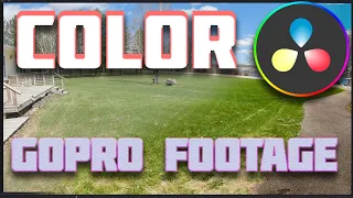 Color Grading GOPRO Hero 10 | DaVinci Resolve 18 beta 3