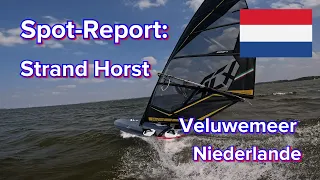 Spot - Report: Strand Horst , Veluwemeer , Niederlande. Kitesurfen, Windsurfen. Top Anfängerspot