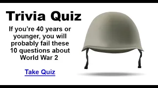 World War 2 Trivia Quiz