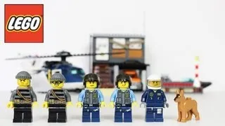 LEGO Helicopter Arrest Review, Unboxing, Time Lapse Build City 60009