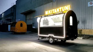 Mobile Bar Mini Food Cart With Custom Logo Brand