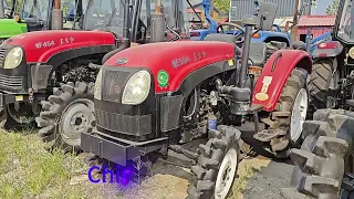 China YTO ME504 cheap and hot selling small horsepower second-hand tractor 50HP 4*4