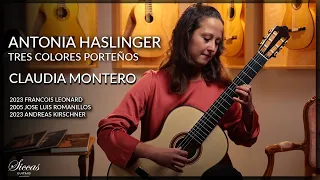 Antonia Haslinger plays Tres colores porteños by Cláudia Montero on Romanillos, Kirschner, Leonard