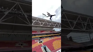 Double Nothing Front Scooter Flip on Nitro Mega Ramp!! #scooter #megaramp #nitrocircus