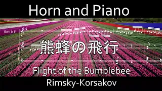 熊蜂の飛行 for Horn and Piano ( Flight of the Bumblebee )