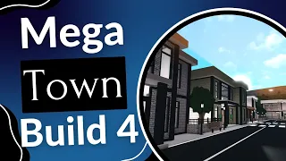 Mega Town Speed Build | 4/4 | Bloxburg Deutsch