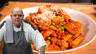 Pasta Boscaiola I einfaches und leckeres Nudelgericht I schnelle Küche I Rezept @BerndZehner