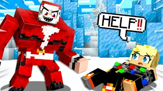 KIDNAPPED by EVIL SANTA in Minecraft!