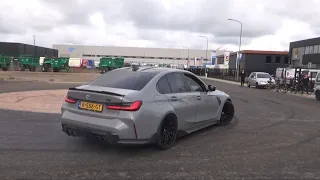 BMW M Cars Drifting, DONUTS! R44 M3 G80, M2 & M3 E92!