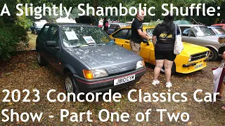 A Slightly Shambolic Shuffle: Concorde Classics Car Show 2023 - Part One of Two