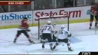 Nikolai Khabibulin Great Save (November 7 2010)