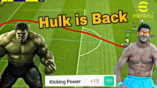 Kicking Power Hulk is Back in eFootball 2022 Mobile💥🥵#efootball2022#pes2022mobile#pes2021mobile#