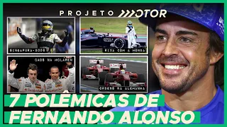 7 POLÊMICAS DA CARREIRA DE FERNANDO ALONSO NA F1