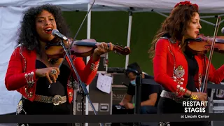 All-woman mariachi band Flor de Toloache performs "Besos De Mezcal" on The GREEN at Lincoln Center