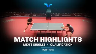 Brian Afanador vs Manav Vikash Thakkar | WTT Contender Tunis | MS | Qual