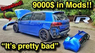 I Bought A WRECKED 2012 Volkswagen GOLF R ‘SIGHT UNSEEN’ And It Came With All Of These MODS! (LUCKY)
