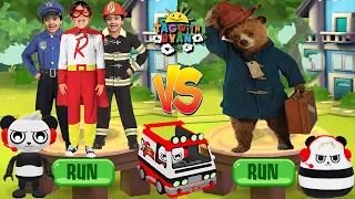 Tag with Ryan vs Paddington Run - All Characters Unlocked All Costumes Combo Panda Gameplay