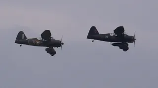 Westland Lysanders at Duxford 17th September 2023