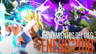 Los mejores lanzamientos del mes: Enero 2018